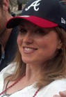 Lucy Lawless Baseball Game