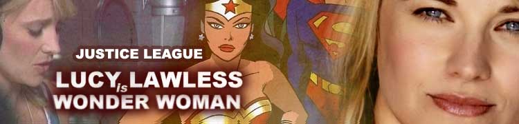 Lucy Lawless Wonder Woman Justice League