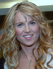 Lucy Lawless at Stadium of Fire Event